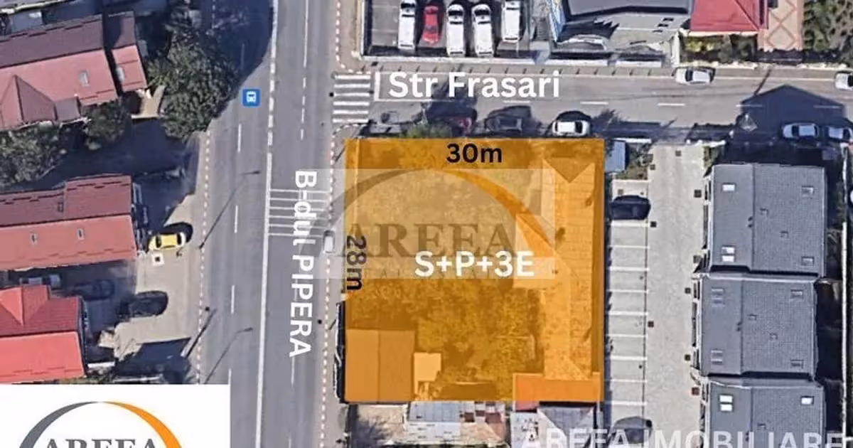 Teren Construcții intravilan de vânzare de 846 mp, în zona Pipera, Sector 1