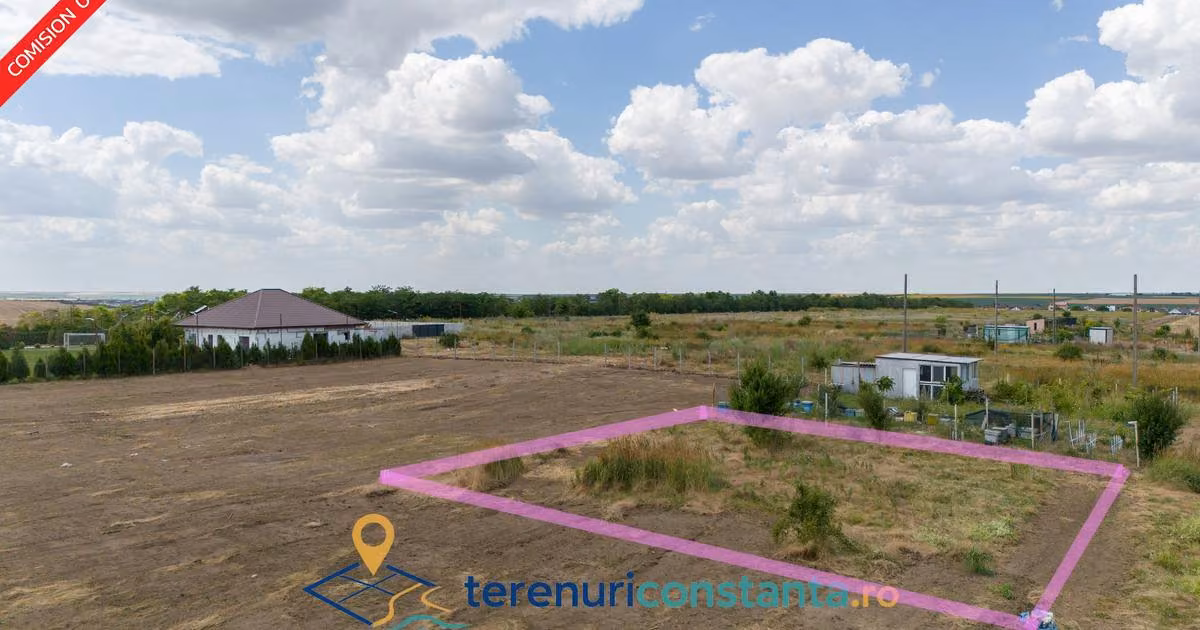 Teren Construcții intravilan de vânzare de 400 mp, în Valu lui Traian