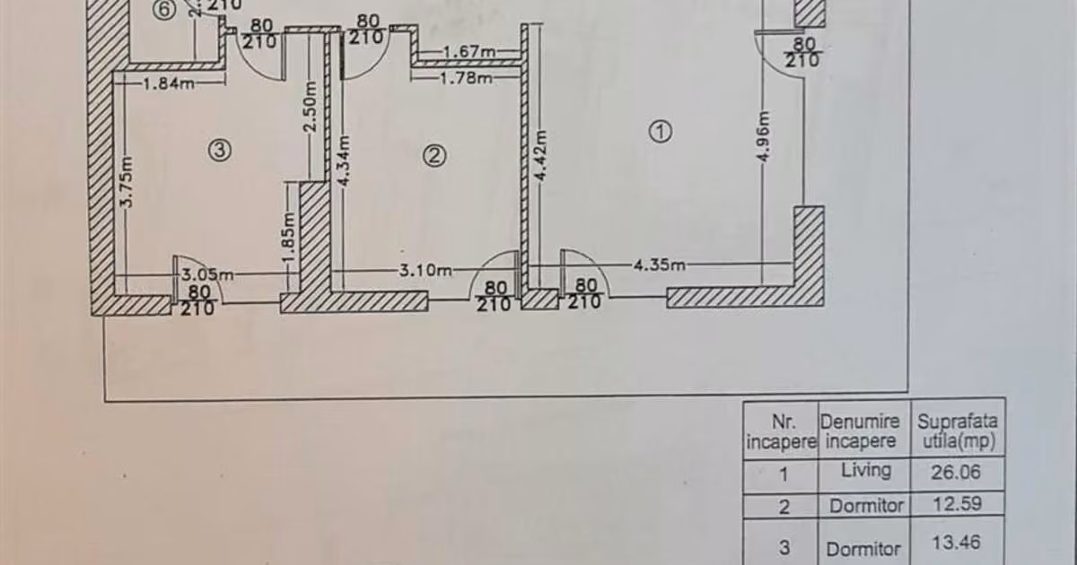 Apartament de vânzare cu 3 camere, mobilat în zona Băneasa, Sector 1