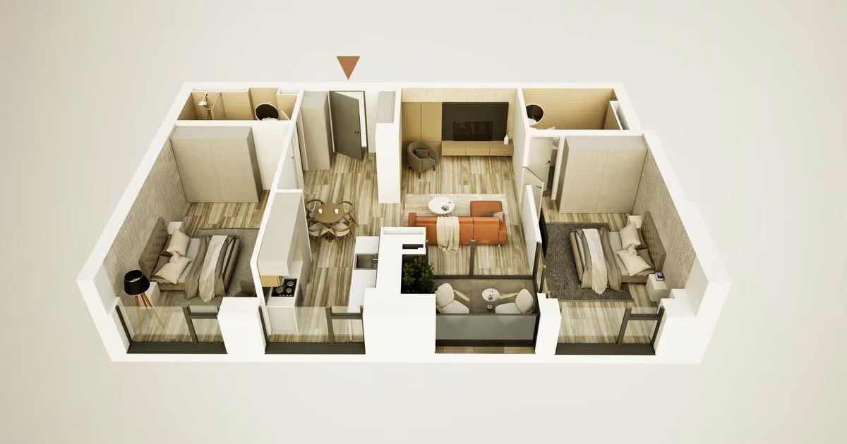Apartament de vânzare cu 3 camere în zona Central, Timișoara