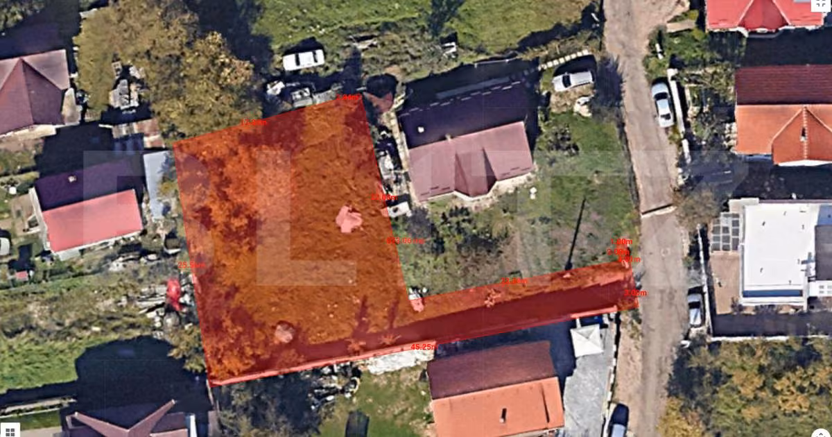 Teren Construcții intravilan de vânzare de 673 mp, în zona Dâmbul Rotund, Cluj-Napoca