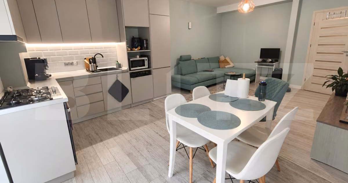Apartament de vânzare cu 2 camere, mobilat în Apahida