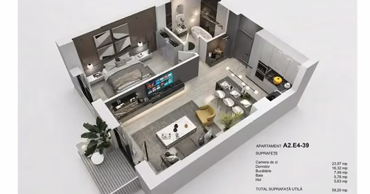 Apartament Tractorul