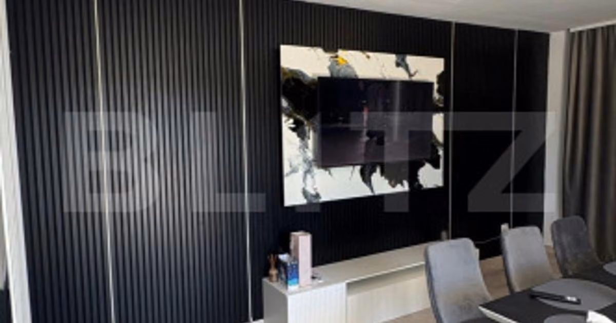 Penthouse de vânzare cu 3 camere, mobilat în Florești
