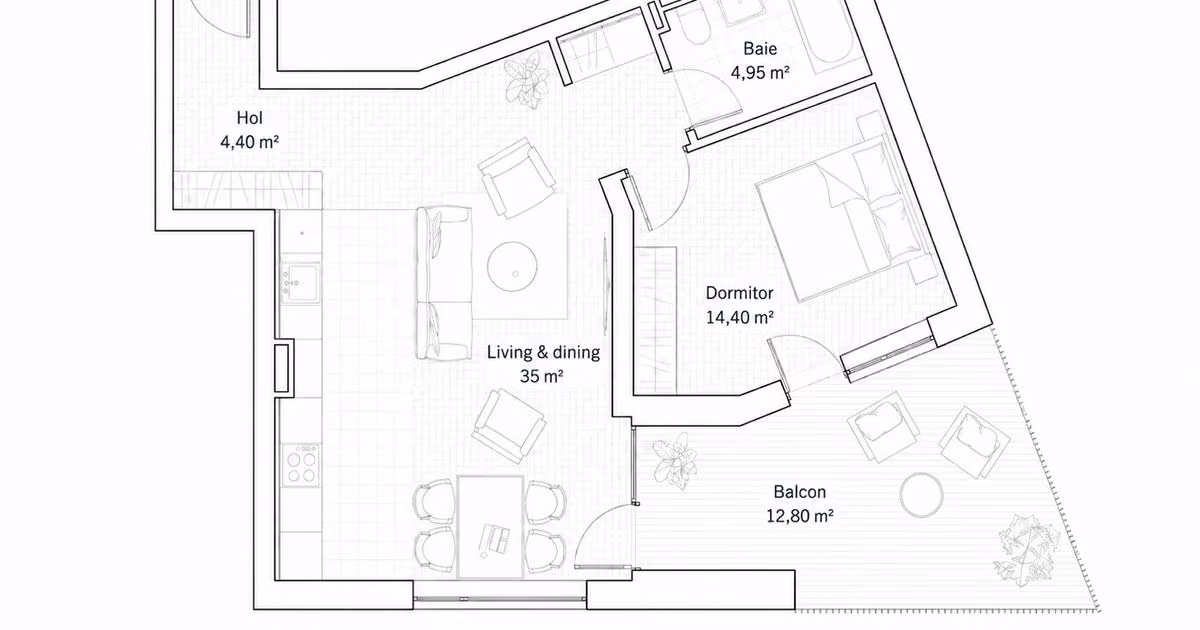 Apartament de vânzare cu 2 camere, mobilat în zona Mehala, Timișoara