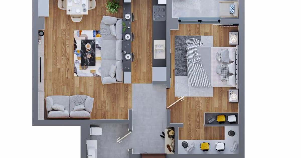 Apartament de vânzare cu 2 camere în zona Dacia, Iași