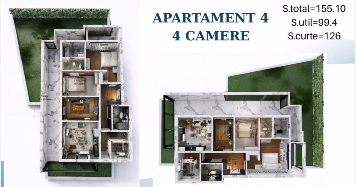 Apartament de vânzare cu 4 camere în zona Theodor Pallady, Sector 3
