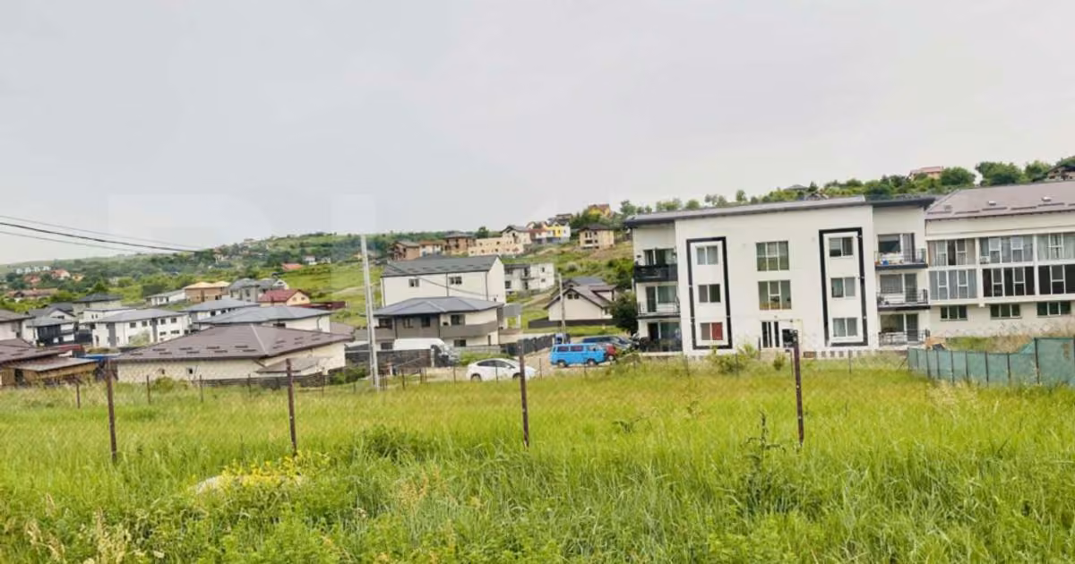 Teren Construcții intravilan de vânzare de 896 mp, în zona Bucium, Iași