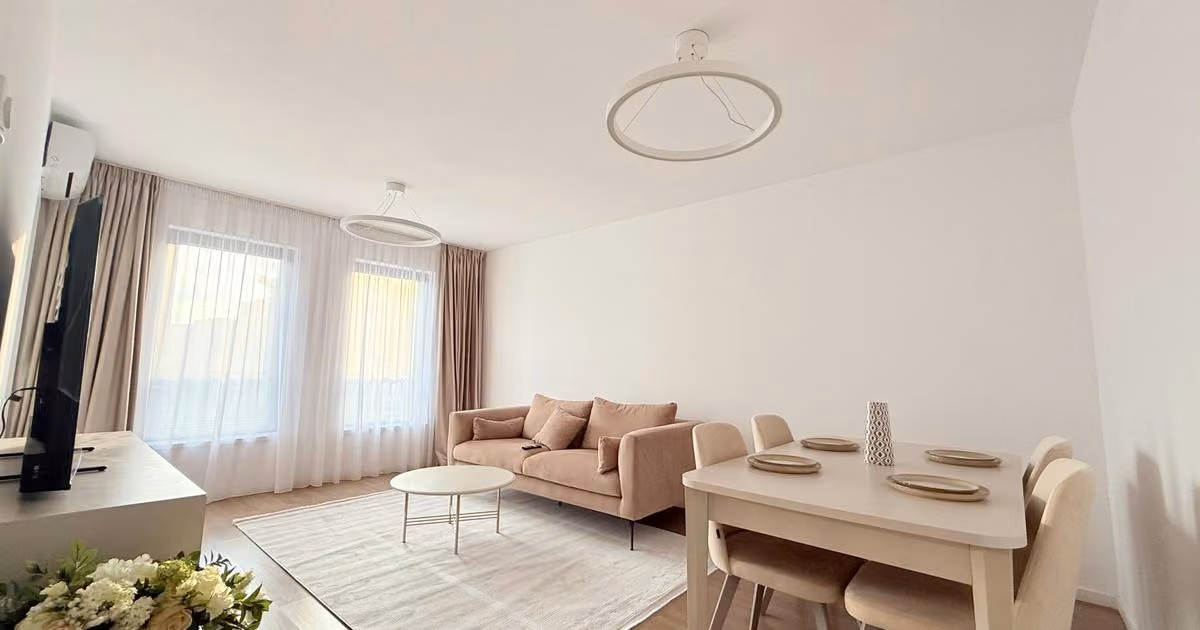 Apartament de vânzare cu 2 camere, mobilat în Voluntari