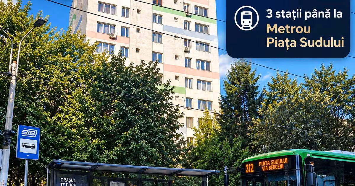 Apartament de vânzare cu 2 camere, mobilat în zona Berceni, Sector 4