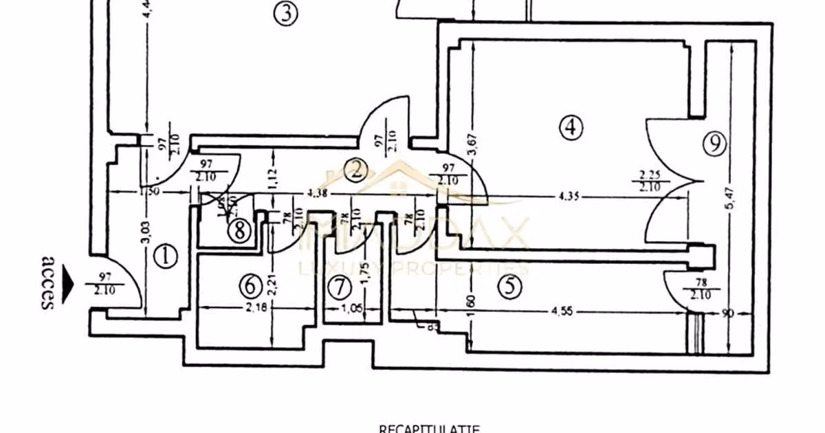 Apartament de vânzare cu 2 camere, mobilat în zona Ștefan cel Mare, Sector 2