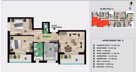 Apartament Nord