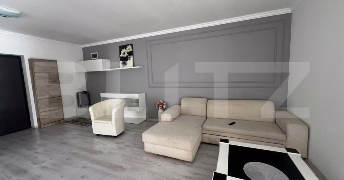 Apartament de vânzare cu 3 camere, mobilat în Florești