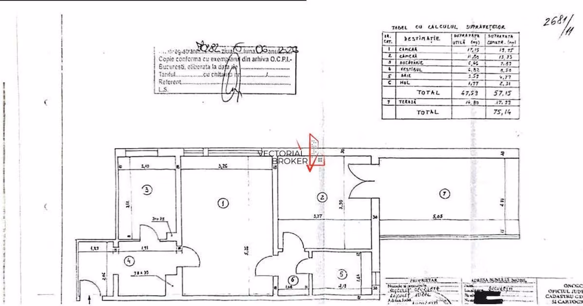 Apartament de vânzare cu 2 camere în zona Dristor, Sector 3