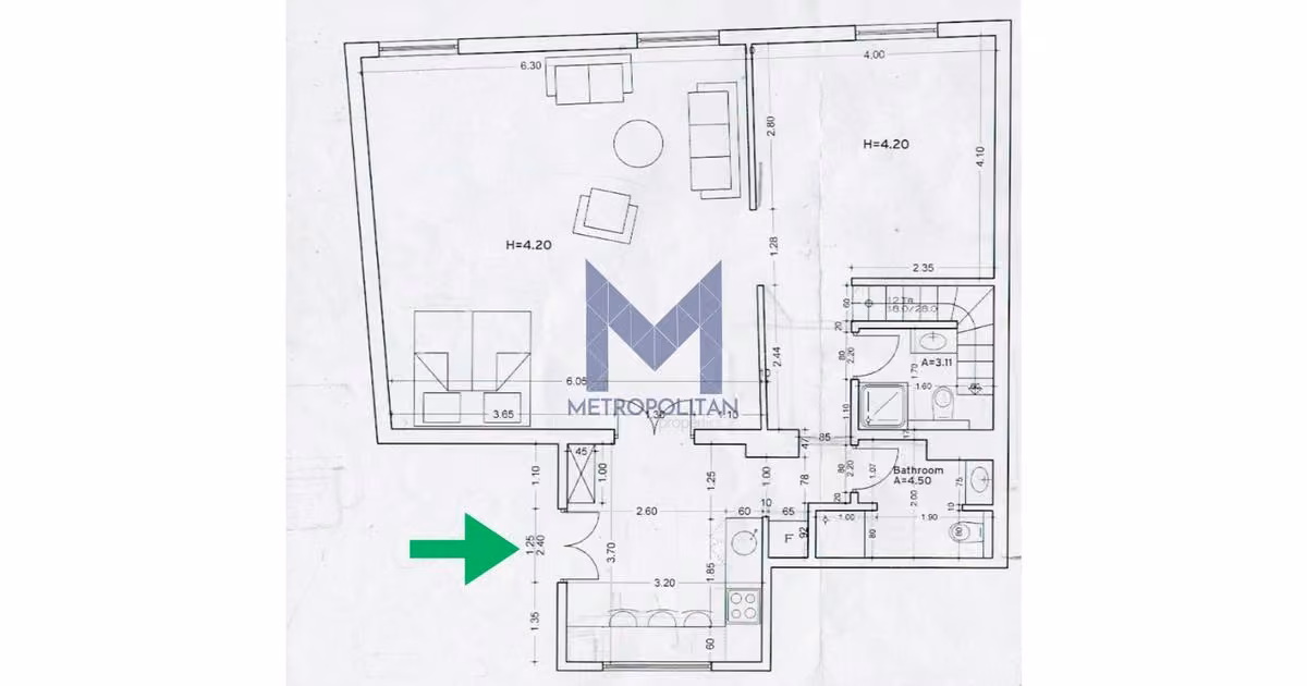Apartament de vânzare cu 2 camere, mobilat în zona Ultracentral, Cluj-Napoca