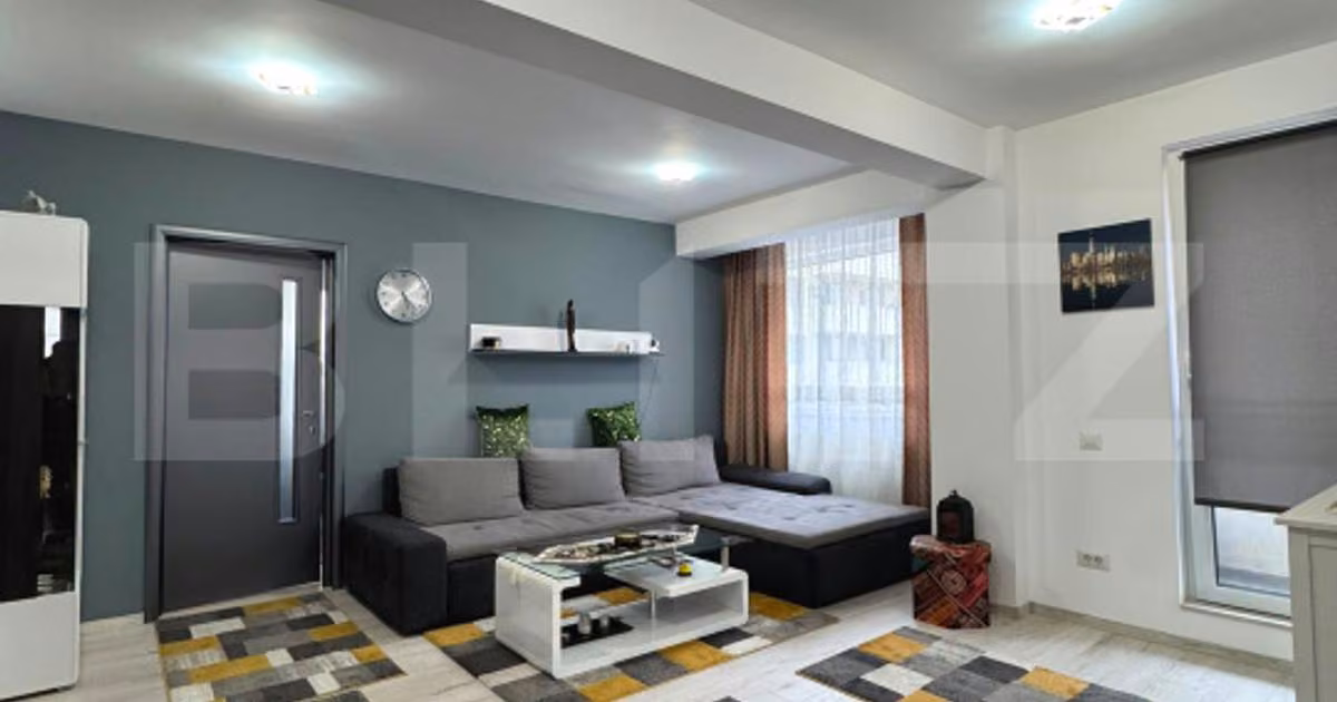 Apartament de vânzare cu 3 camere, mobilat în Florești