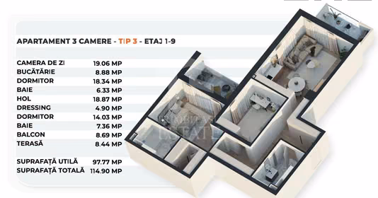 Apartament Drumul Taberei