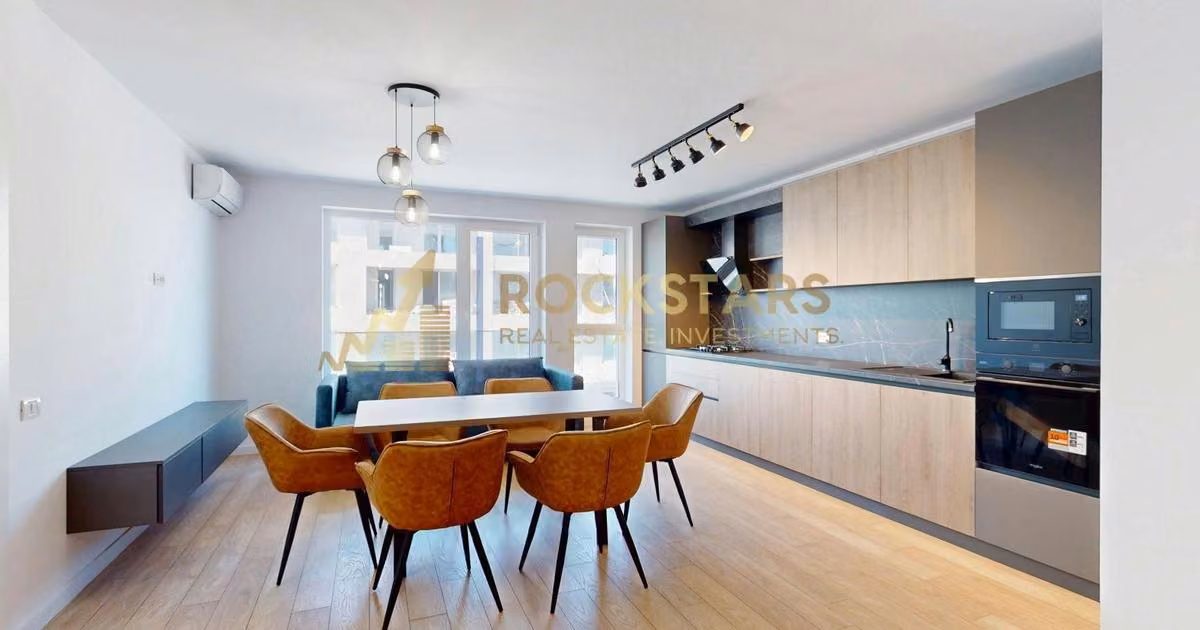 Apartament de vânzare cu 2 camere, mobilat în Voluntari
