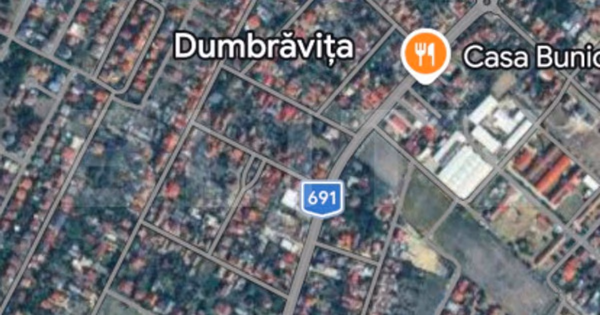 Teren Construcții intravilan de vânzare de 1072 mp, în Dumbrăvița
