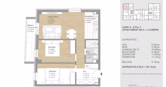 Apartament Florești