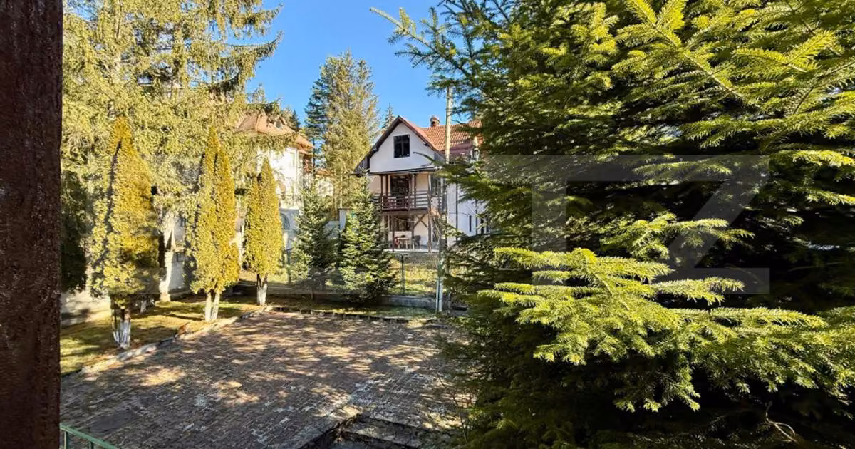Duplex de vânzare cu 6 camere, mobilat în Predeal