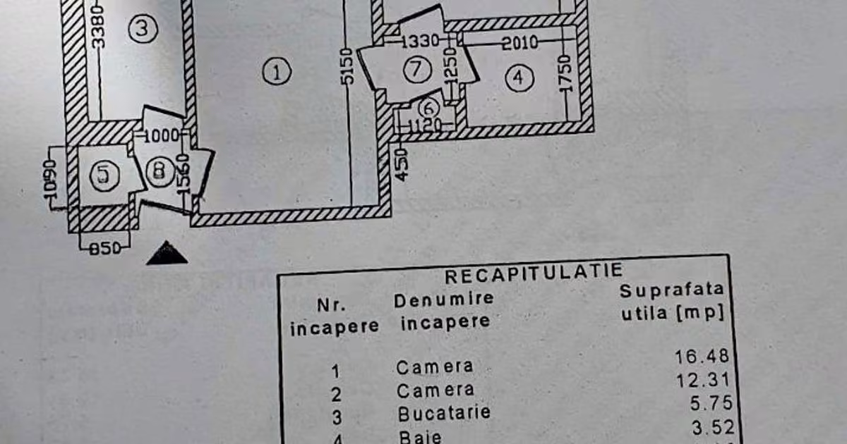 Apartament de vânzare cu 2 camere, mobilat în zona Timpuri Noi, Sector 4