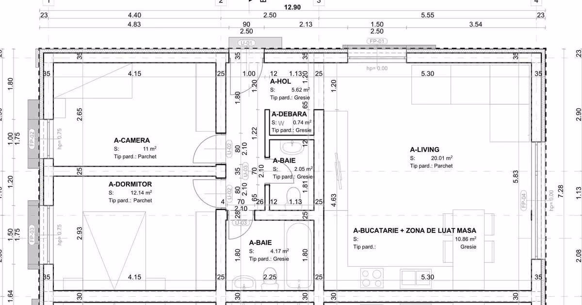 Duplex de vânzare cu 3 camere în Tălmaciu