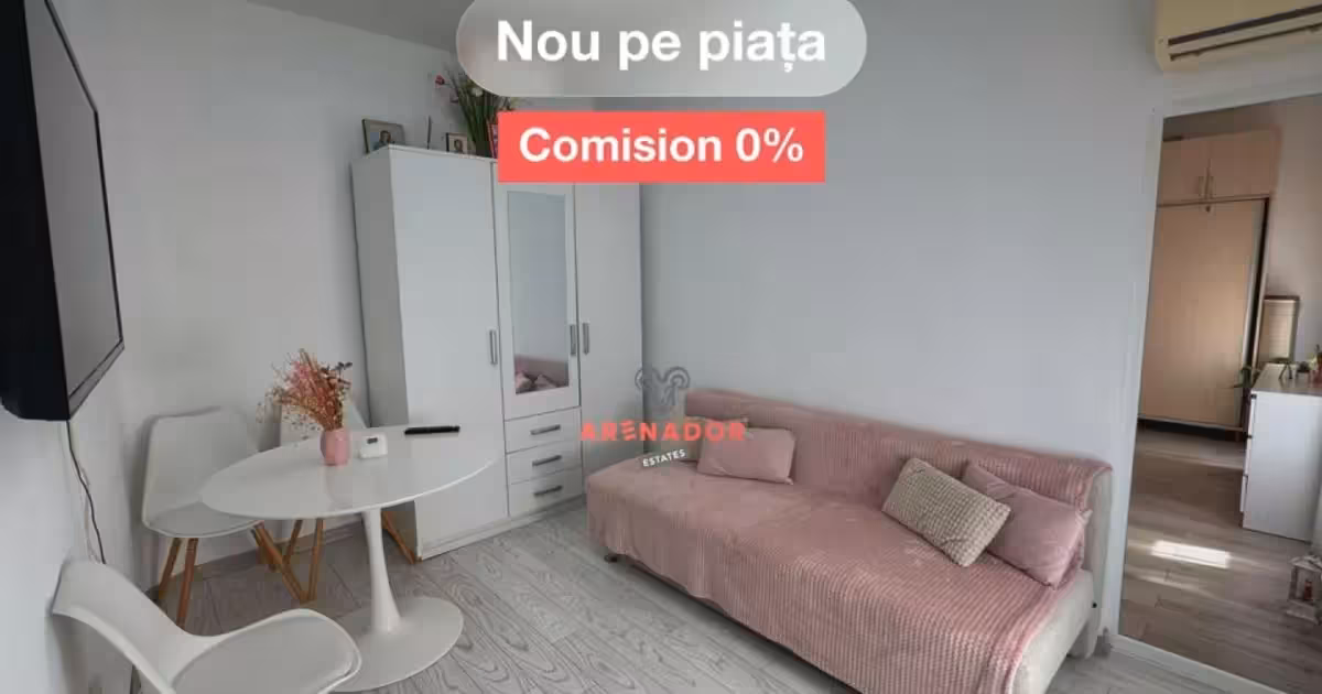 Apartament de vânzare cu 2 camere, mobilat în zona Unirii, Sector 3