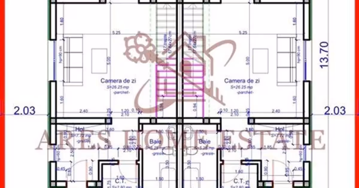 Duplex de vânzare cu 5 camere, mobilat în Giroc