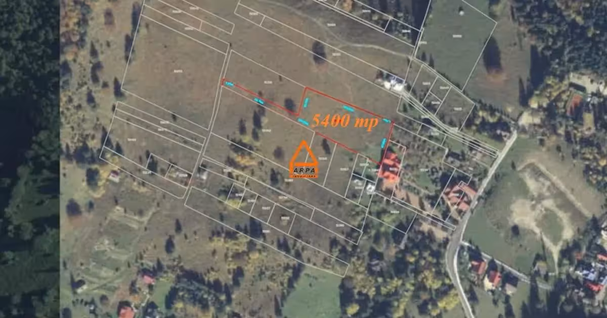 Teren Construcții intravilan de vânzare de 5400 mp, în Durău