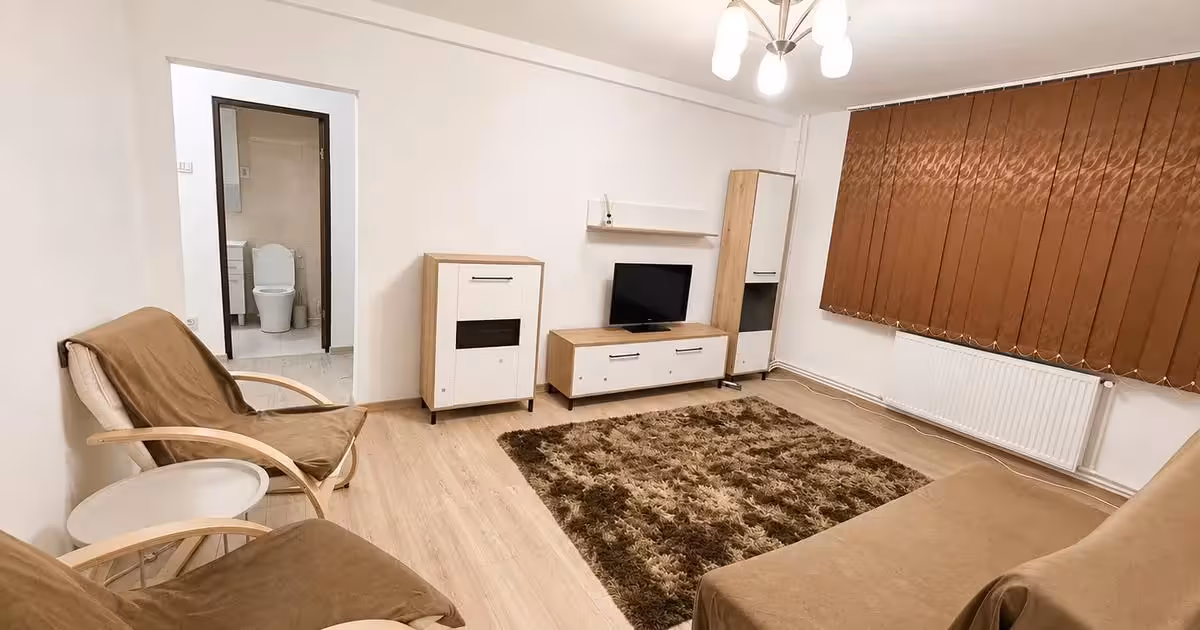 Apartament de închiriat cu 3 camere, mobilat în zona Gara, Constanța