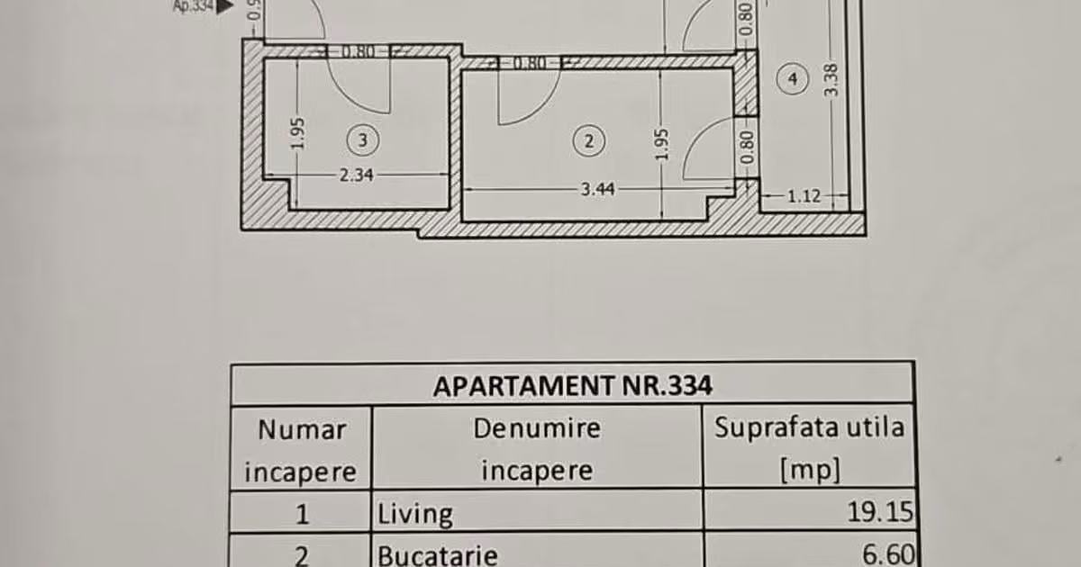 Garsonieră de vânzare în zona Tineretului, Sector 4