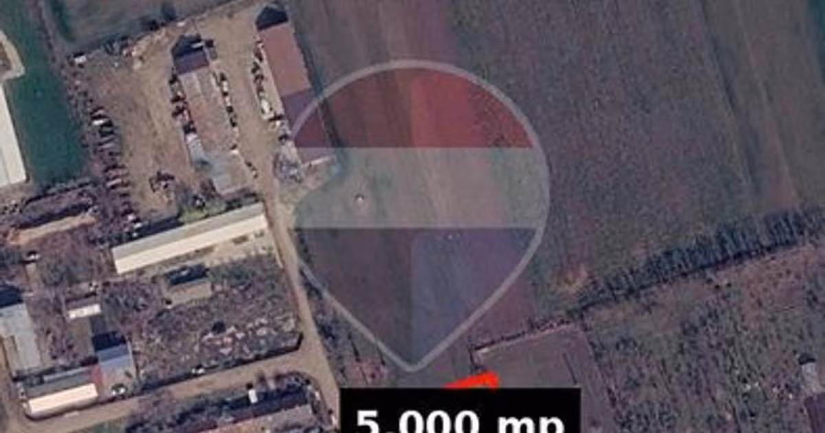 Teren agricol intravilan de vânzare de 5000 mp, în Slobozia Nouă