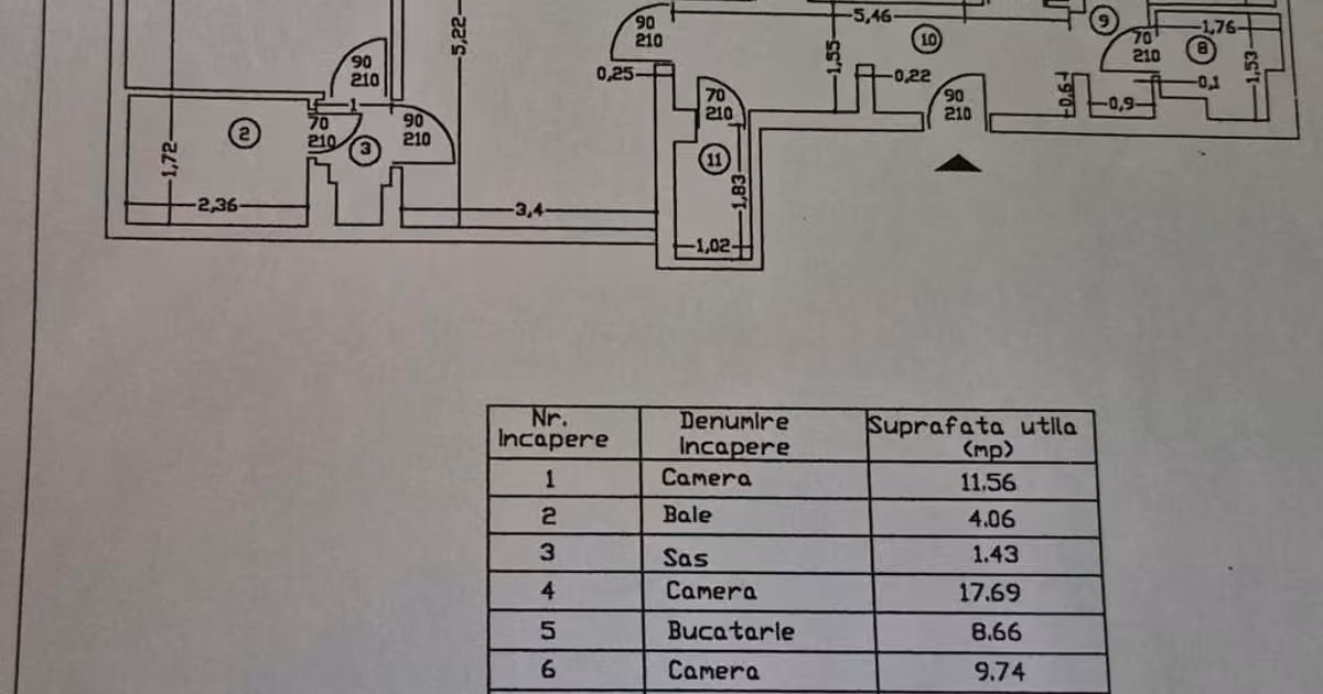 Apartament de vânzare cu 4 camere, mobilat în zona P-ța Victoriei, Ultracentral
