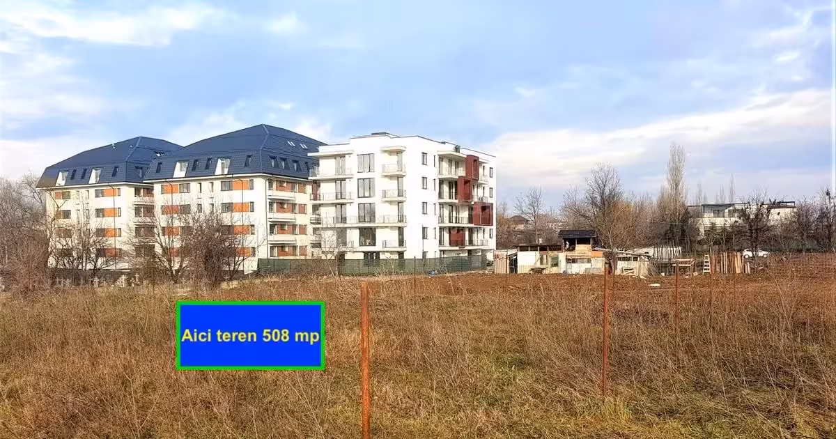 Teren Construcții intravilan de vânzare de 508 mp, în zona Băneasa, Sector 1