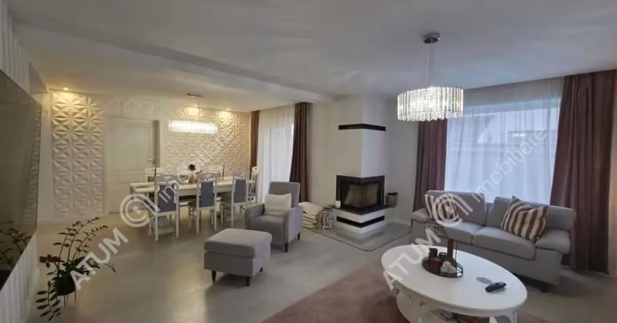 Casă individuală de vânzare cu 5 camere, mobilată în zona Veterani, Sibiu
