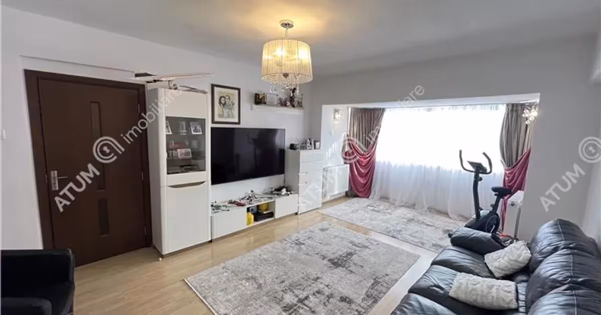 Apartament de vânzare cu 3 camere, mobilat în zona Turnișor, Sibiu