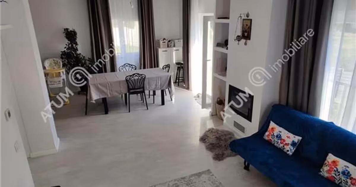 Casă individuală de vânzare cu 4 camere, mobilată în zona Aeroport, Sibiu