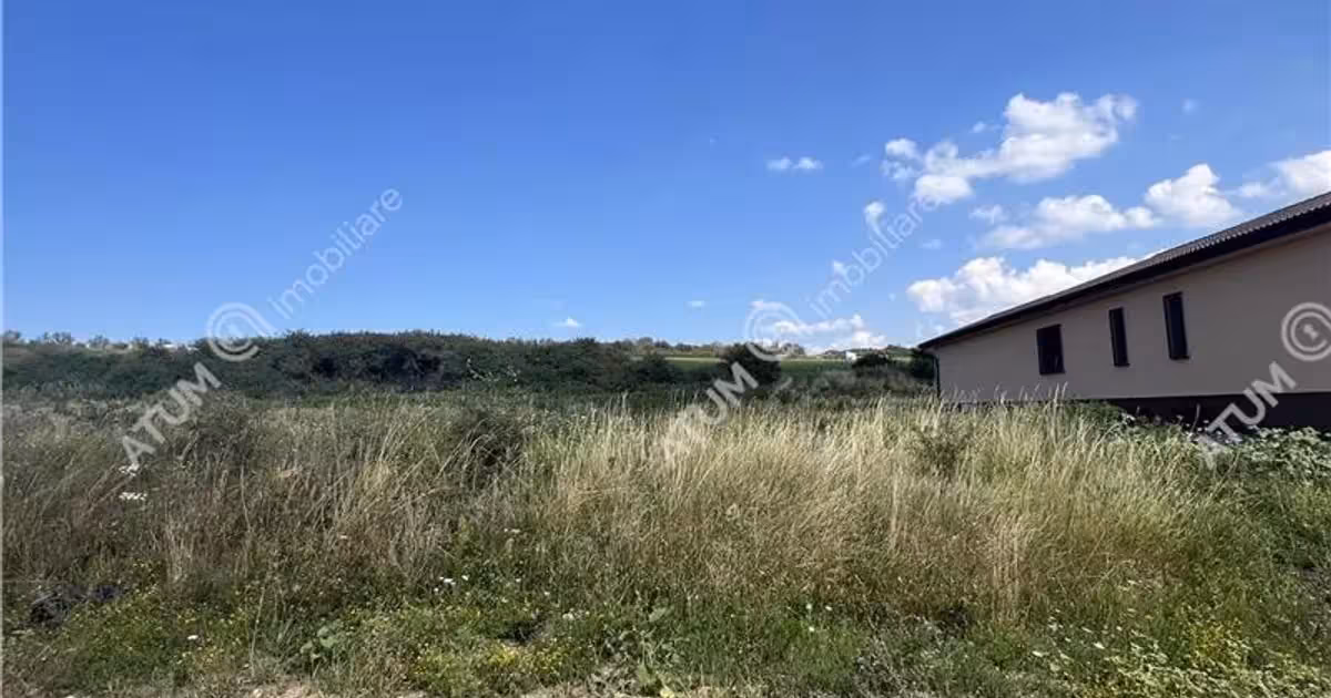 Teren agricol intravilan de vânzare de 646 mp, în zona Broscărie, Sibiu