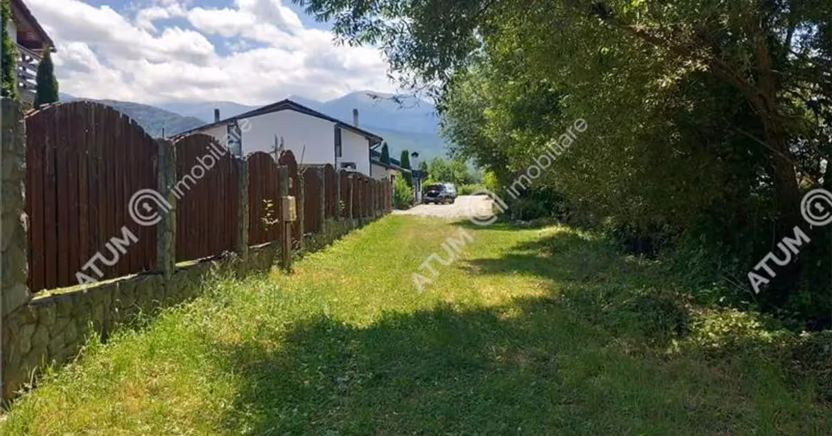 Teren Construcții intravilan de vânzare de 500 mp, în Porumbacu de Sus