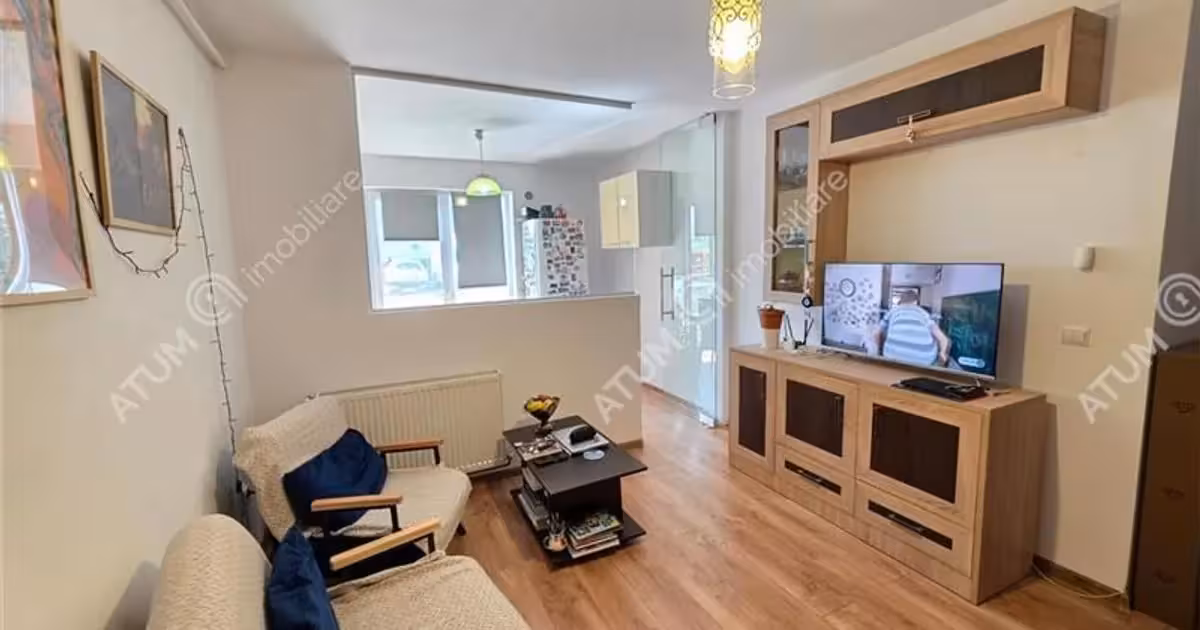 Apartament de vânzare cu 2 camere, mobilat în zona Exterior Vest, Sibiu