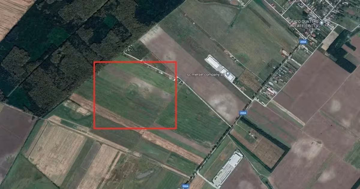 Teren Construcții extravilan de vânzare de 10000 mp, în Afumați