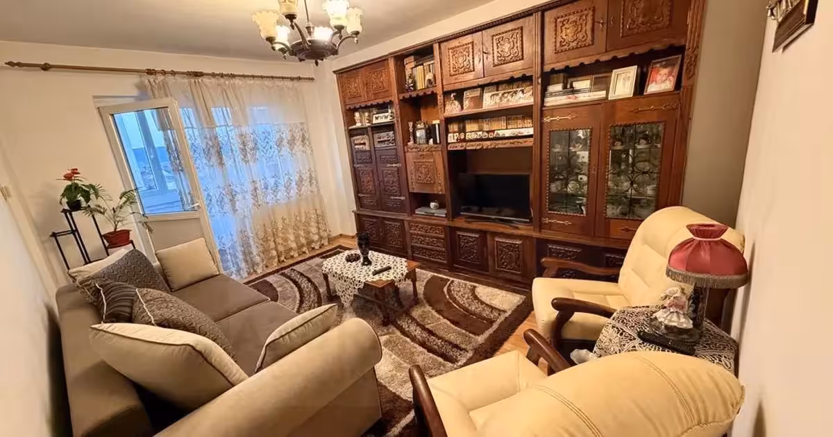 Apartament de vânzare cu 4 camere, mobilat în zona Hipodrom 2, Sibiu
