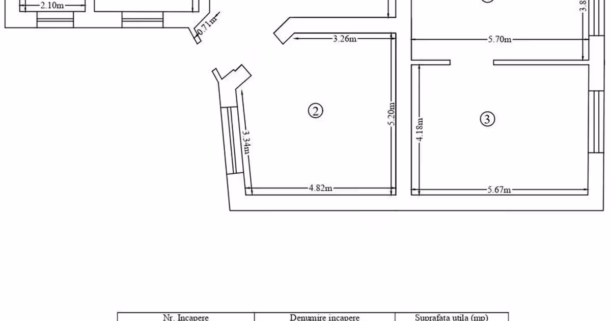 Apartament de vânzare cu 4 camere, mobilat în zona Ultracentral, Cluj-Napoca