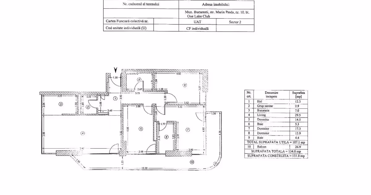 Apartament de vânzare cu 4 camere în zona Floreasca, Sector 1