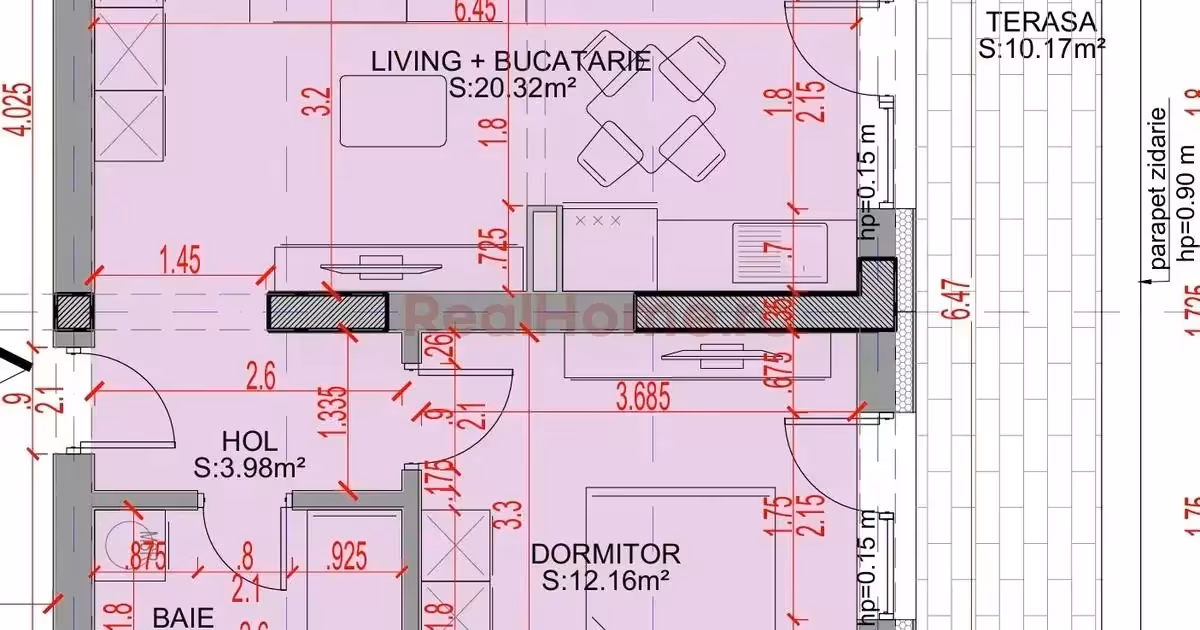 Apartament de vânzare cu 2 camere în zona Theodor Pallady, Sector 3