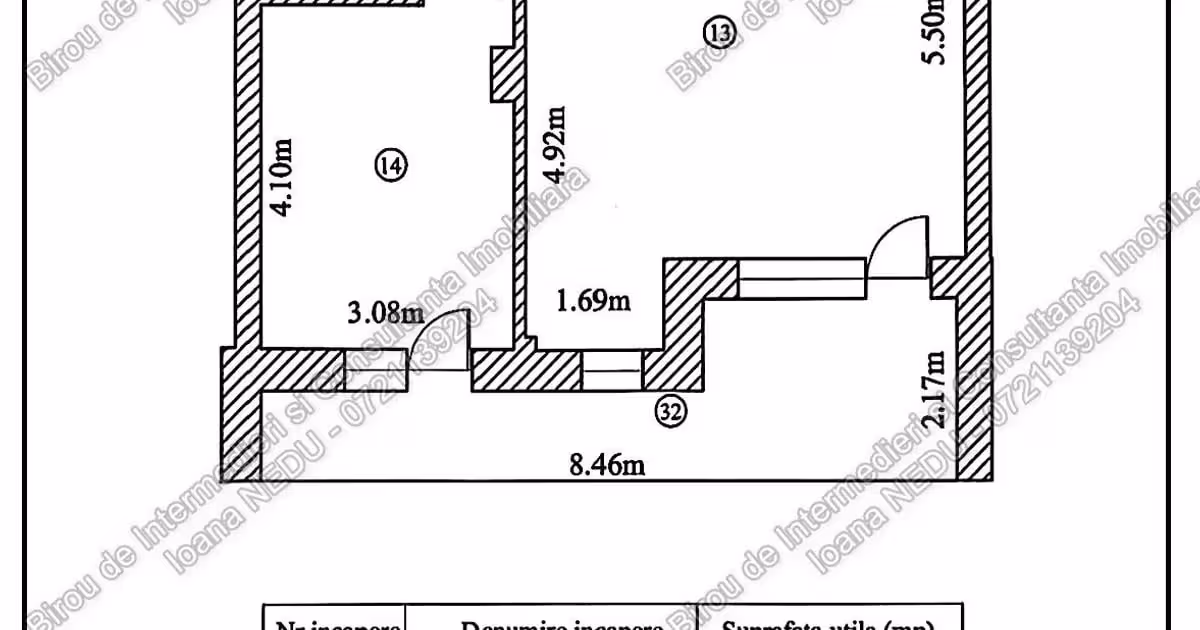 Apartament de vânzare cu 2 camere în zona Tomis Plus, Constanța