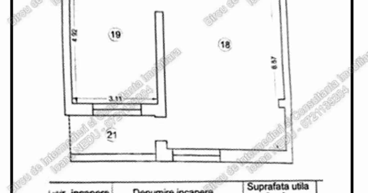 Apartament de vânzare cu 2 camere, mobilat în zona Tomis Nord, Constanța