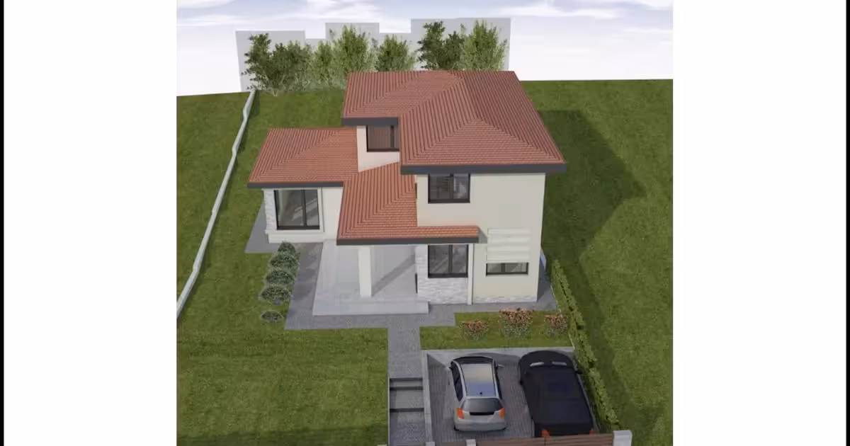 Casă individuală de vânzare cu 4 camere în Baciu
