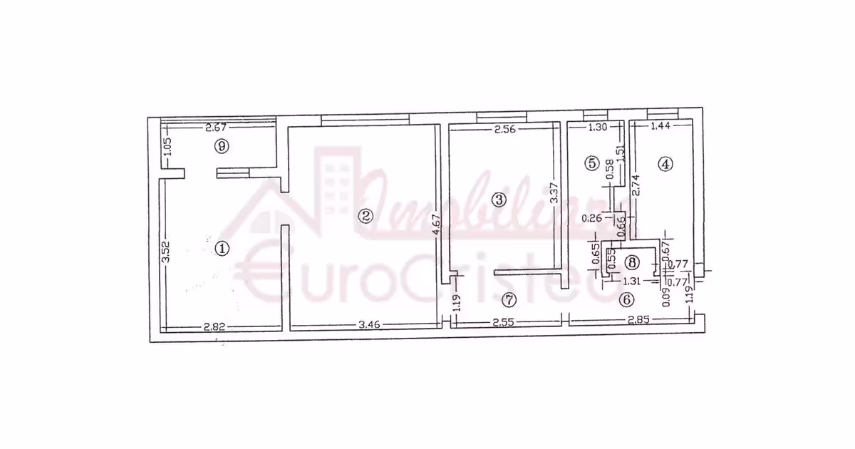 Apartament de vânzare cu 3 camere, mobilat în Mangalia